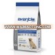 Premium dog food with chicken and rice. Adult dogs of medium and large breeds