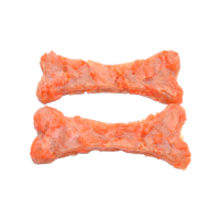 Bone Shape chicken meat with Carrot and Sweet Potato dog treats